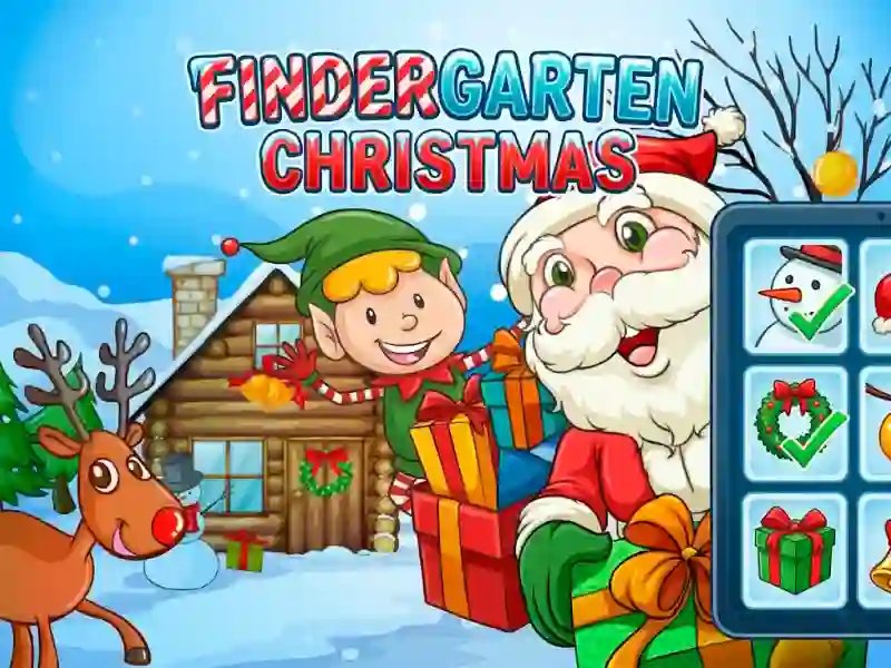 Permainan Findergarten Christmas secara online