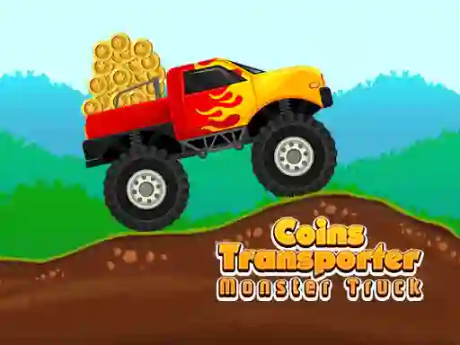 Permainan Coins Transporter Monster Truck secara online