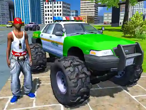 Permainan Monster Truck Stunts Driving Simulator secara online