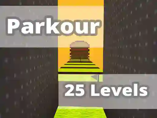 Permainan Parkour 25 Levels secara online