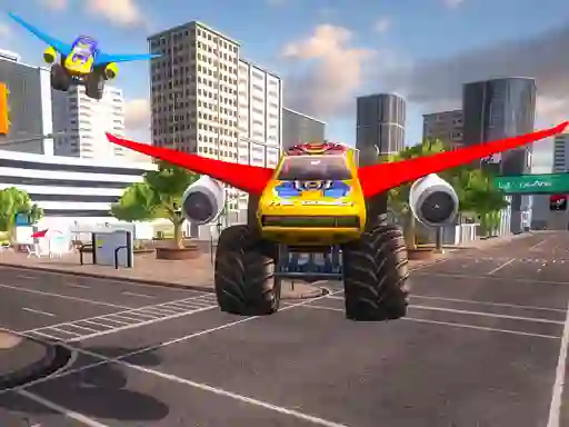 Permainan Real Flying Truck Simulator 3d secara online