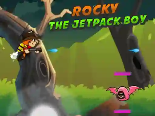 Permainan Rocky The Jetpack Boy secara online