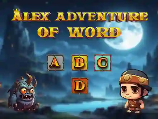 Permainan Alex Adventure of Word secara online