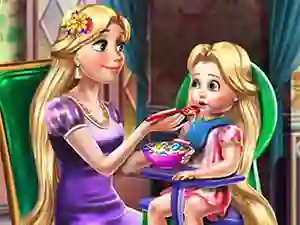 Permainan Goldie Princess Toddler Feed secara online