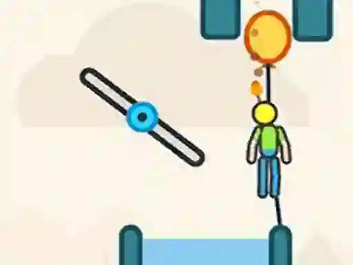 Permainan Help Stickman Burn secara online