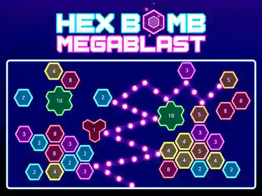 Permainan Hex bomb Megablast secara online