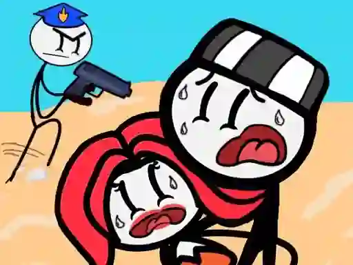 Permainan Stickman Jailbreak Story secara online