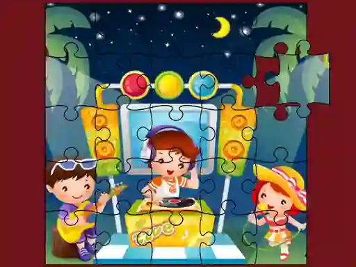 Permainan Cute Little Kids Jigsaw secara online