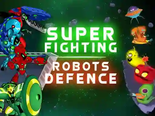 Permainan Super Fighting Robots Defense secara online
