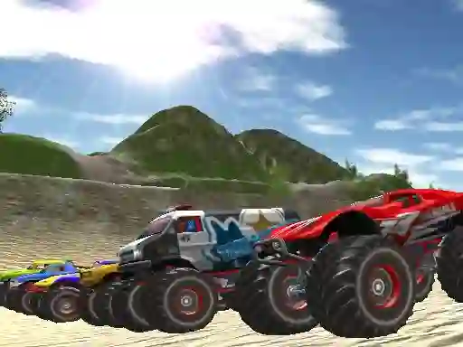 Permainan Offroad Monster Trucks secara online