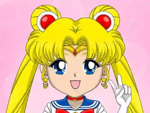 Permainan Sailor Scouts Avatar Maker secara online