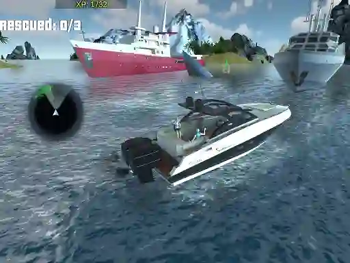Permainan American Boat Rescue Simulator secara online