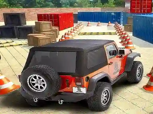 Permainan Ultimate Monster Jeep Parking Game secara online