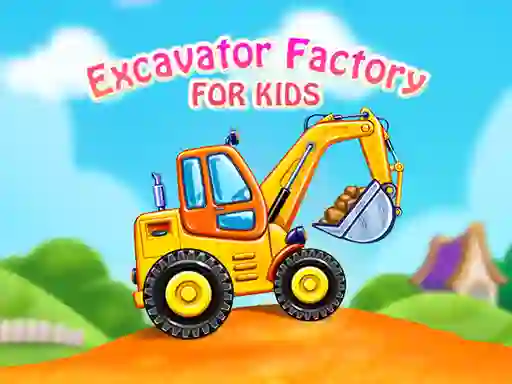 Permainan Excavator Factory For Kids secara online