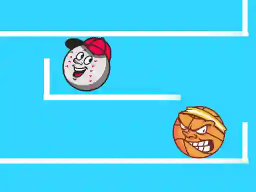 Permainan Ball Stair Jump secara online