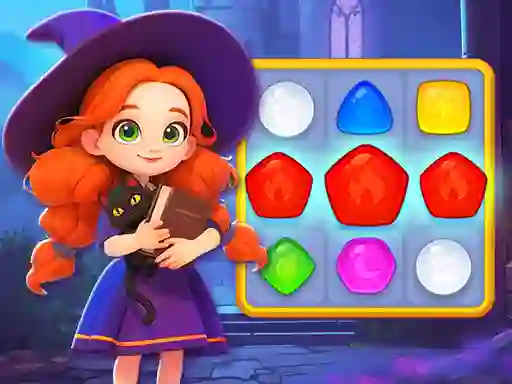 Permainan Magic and Wizards Match secara online