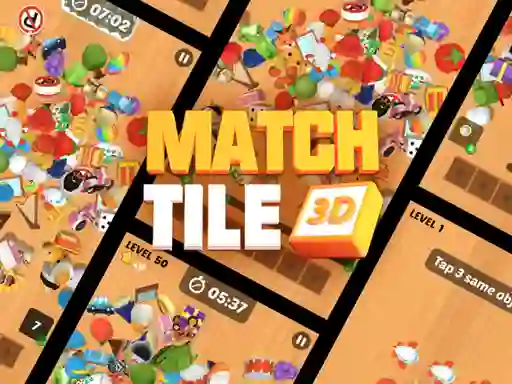 Permainan Match Tile 3d secara online