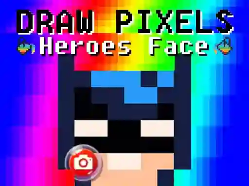 Permainan Draw Pixels Heroes Face secara online