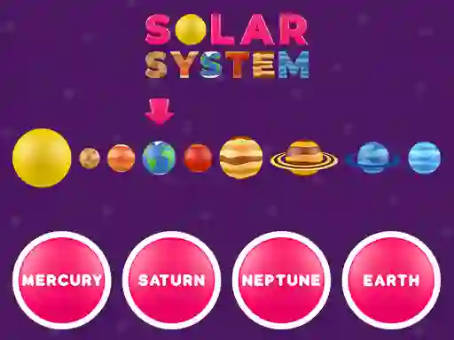 Permainan Solar System secara online