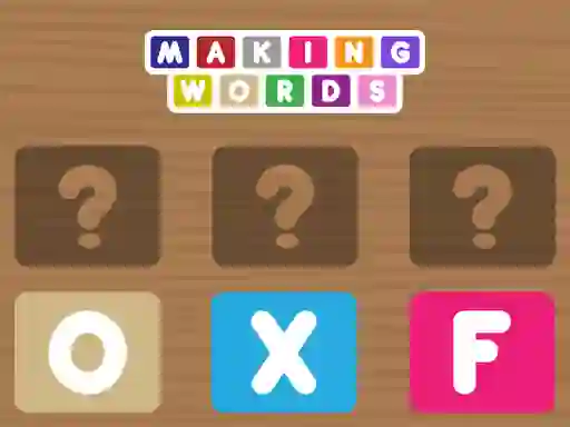 Permainan Making Words secara online