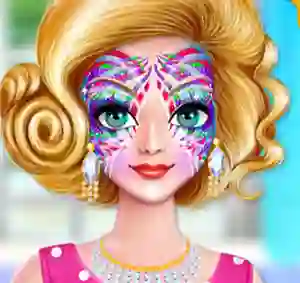 Permainan Alyssa`s Face Art and care secara online