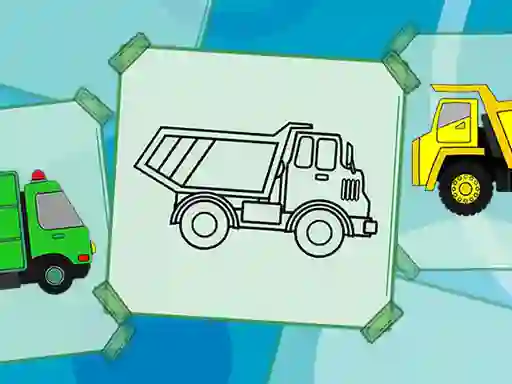 Permainan Truck Coloring Book secara online