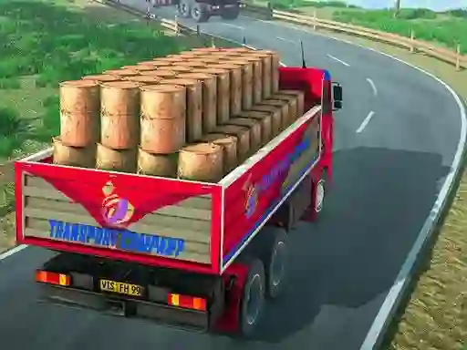 Permainan Indian Truck Driver Cargo Duty Delivery secara online