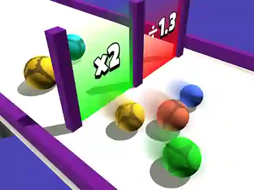 Permainan Clone Ball Rush secara online