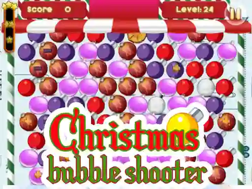 Permainan Christmas Bubble Shooter 2019 secara online