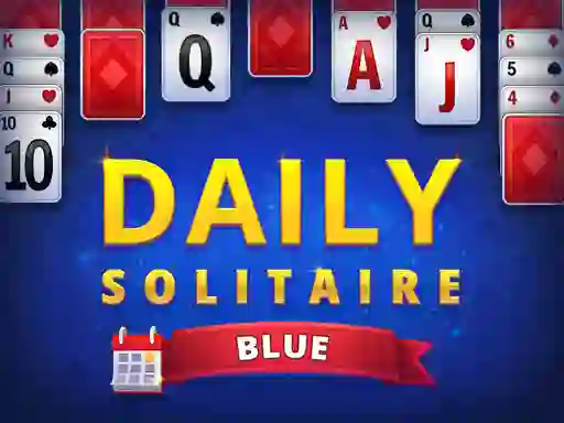 Permainan Daily Solitaire Blue secara online