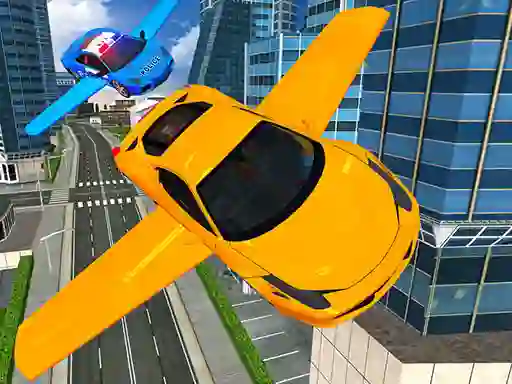 Permainan Flying Car Simulator 3D secara online