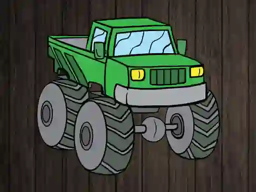 Permainan Monster Truck Jigsaw secara online