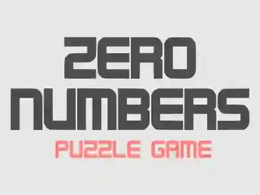 Permainan Zero Numbers Puzzle Game secara online