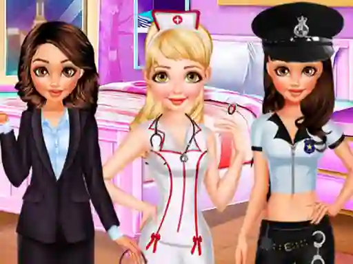 Permainan BFF Princess Career Photoshoot secara online