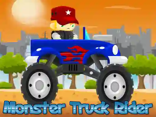 Permainan Monster Truck Rider secara online