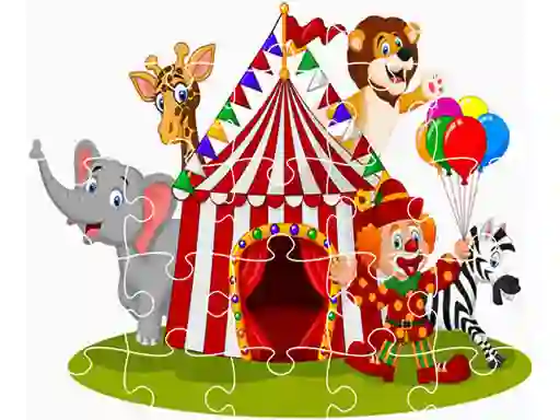 Permainan Party Animals Jigsaw secara online