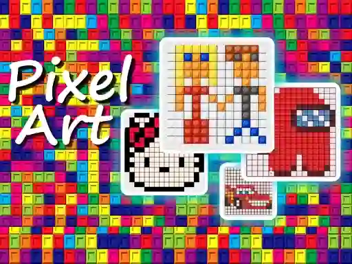 Permainan Pixel Art Challenge secara online