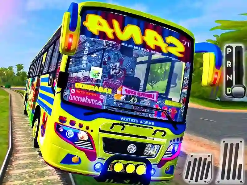 Permainan Indian Uphill Bus Simulator secara online