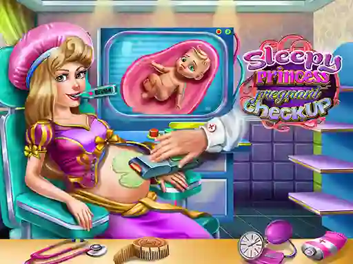 Permainan Sleepy Princess Pregnant Check Up secara online
