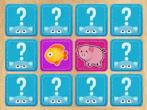 Permainan Find A Pair Animals secara online