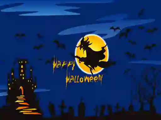 Permainan Halloween Spot Difference secara online