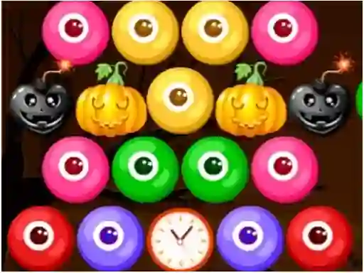 Permainan Spooky Bubble Shooter secara online