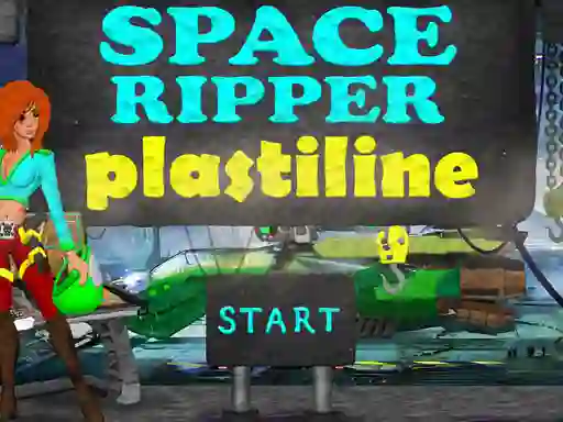 Permainan Space Ripper Plastiline secara online