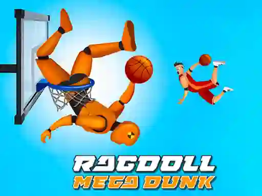 Permainan Ragdoll Mega Dunk secara online