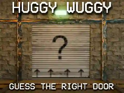 Permainan Huggy Wuggy Guess the right door secara online