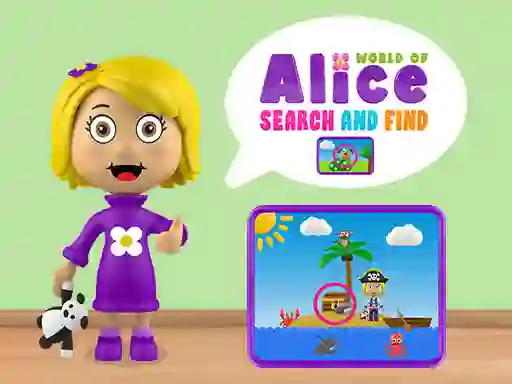 Permainan World of Alice Search and Find secara online