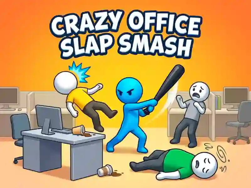 Permainan Crazy Office Slap Smash secara online