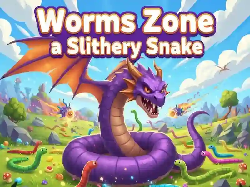 Worms Zone a Slithery Snake 🕹️ Main online di SGameS