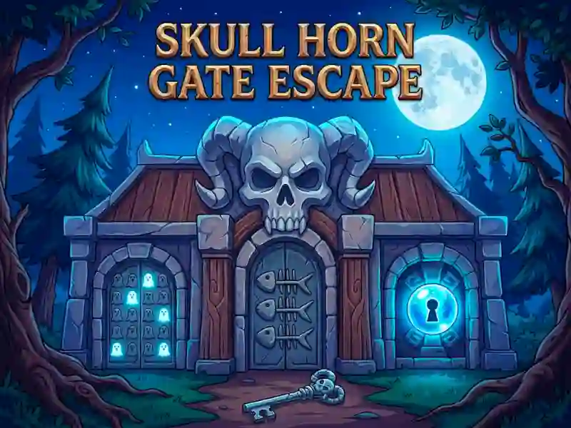 Permainan Skull Horn Gate Escape secara online