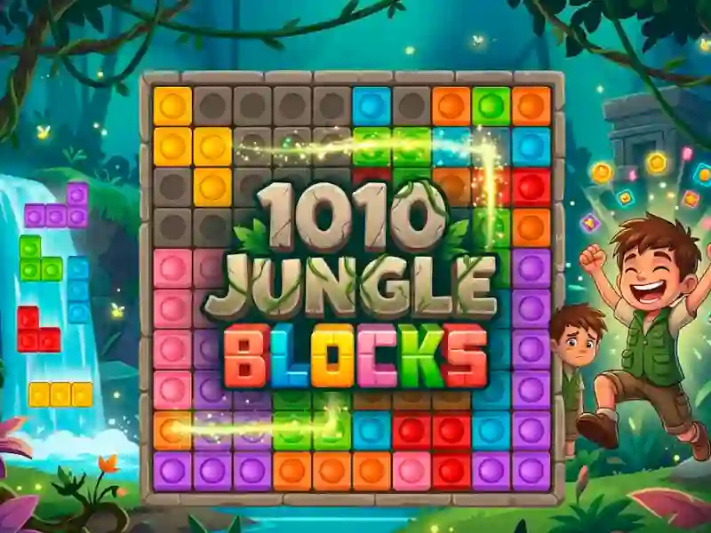 Permainan 1010 Jungle Blocks secara online